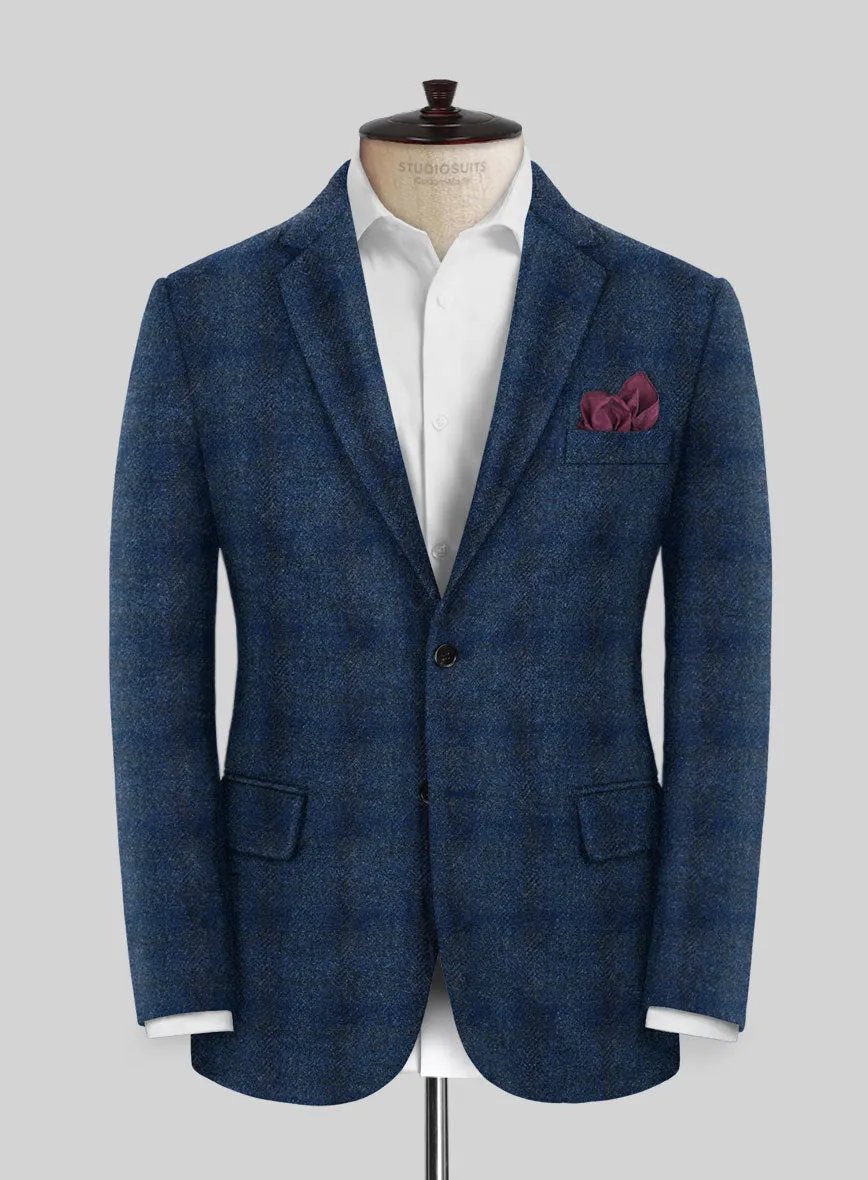 Harris Tweed Scot Blue Jacket