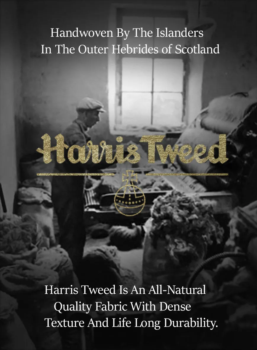 Harris Tweed Scot Blue Jacket