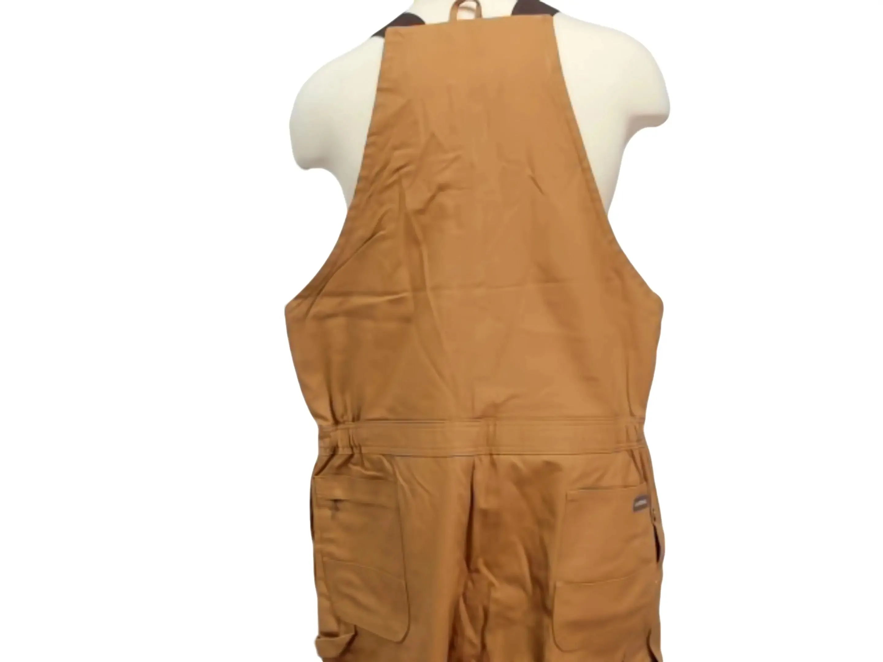 Heavy Quilted Overalls Large