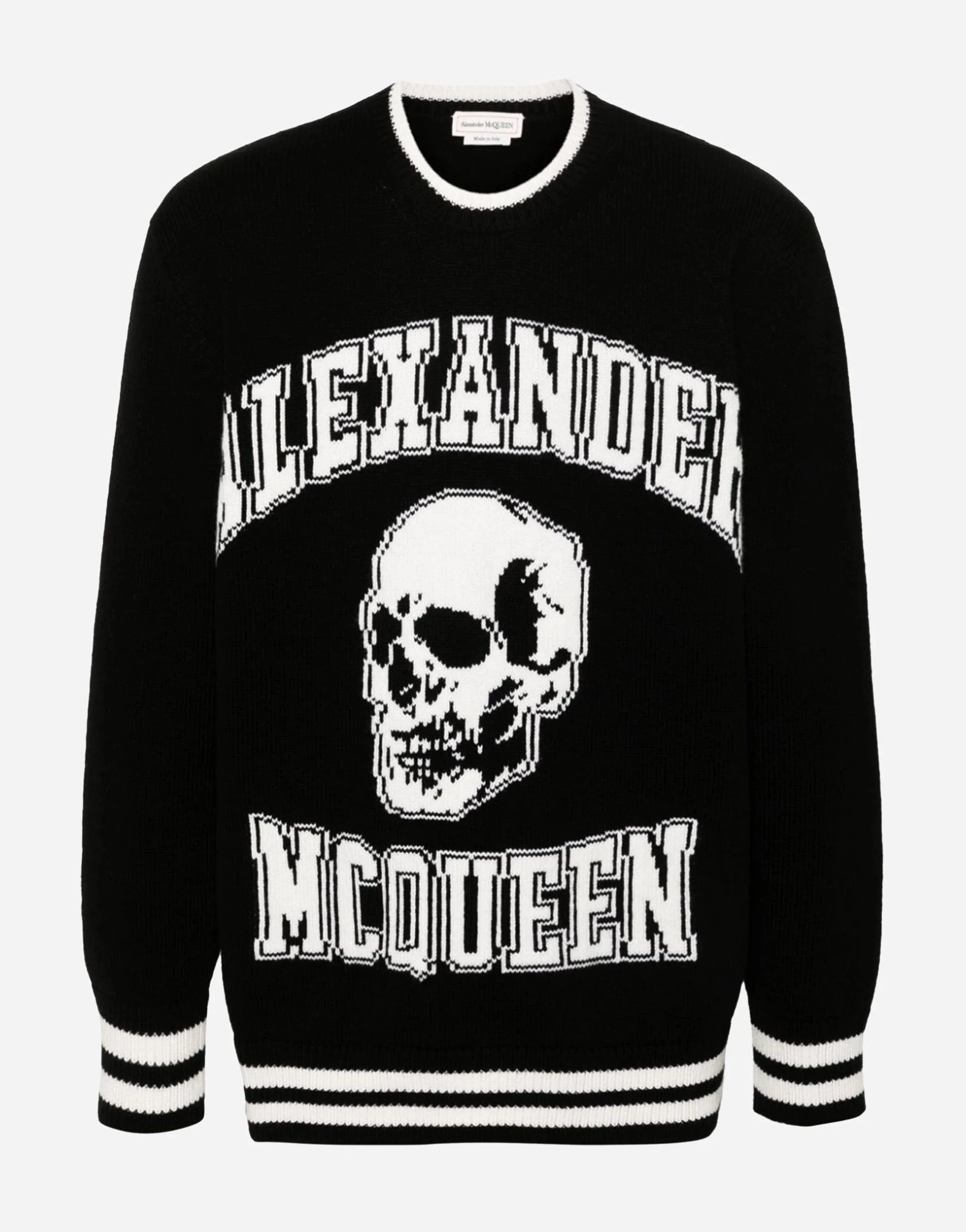 Intarsia-Logo Sweater