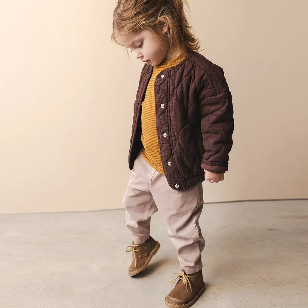 Jacke Quilted Umber