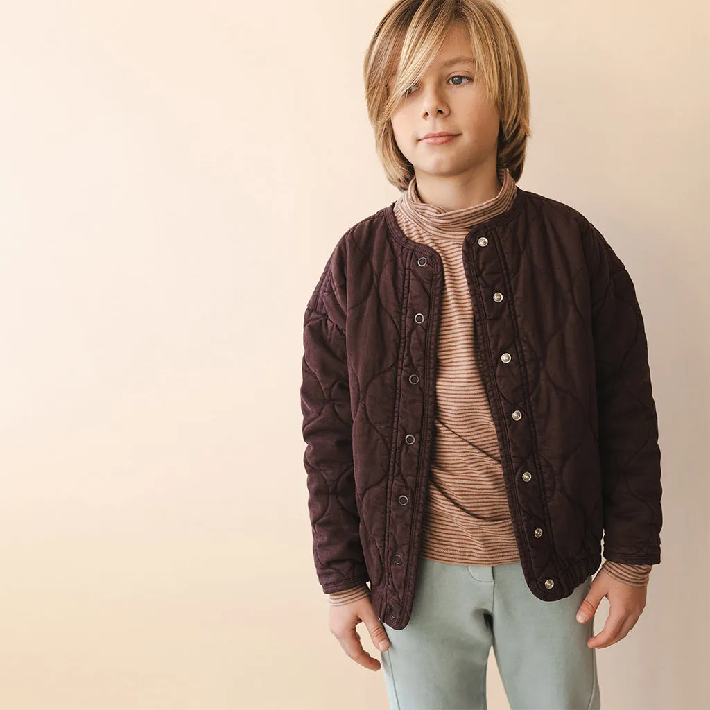 Jacke Quilted Umber