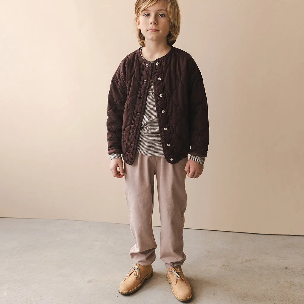 Jacke Quilted Umber