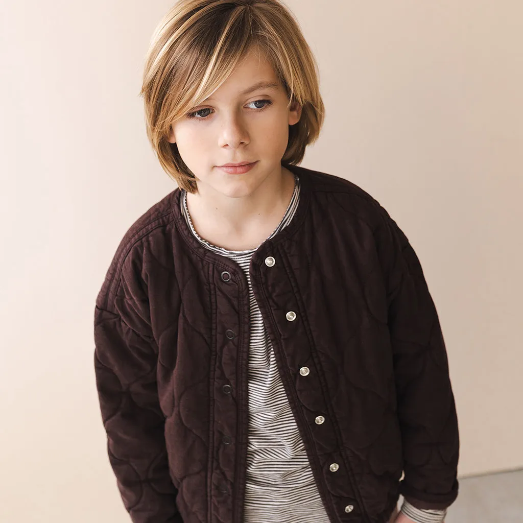 Jacke Quilted Umber