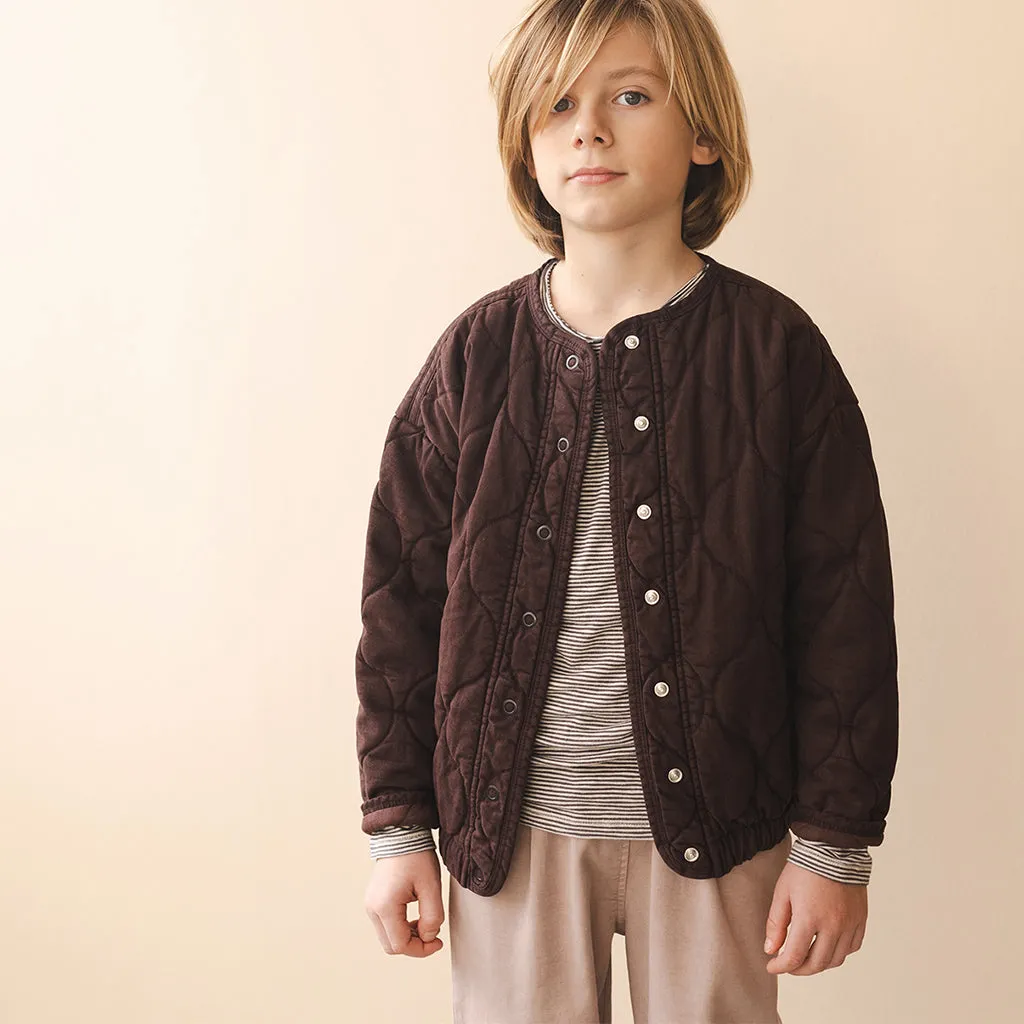 Jacke Quilted Umber