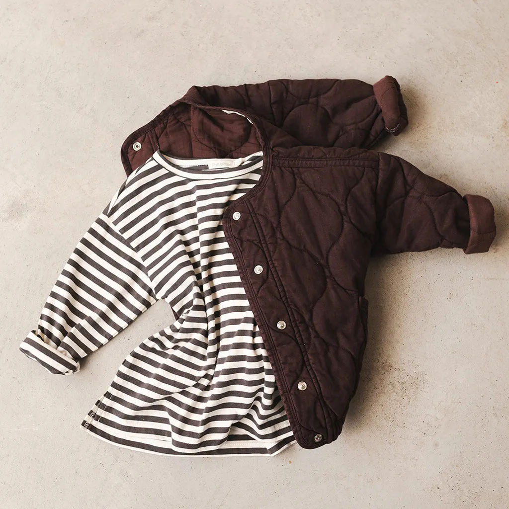 Jacke Quilted Umber