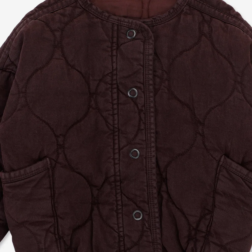 Jacke Quilted Umber
