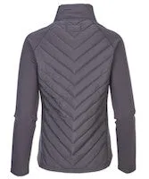 Jacket, Quilted/ Ladies- Slate Grey