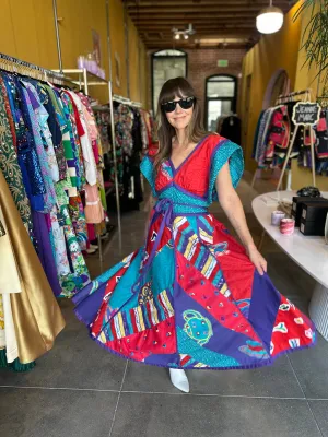 Jean Mark Wrap Dress
