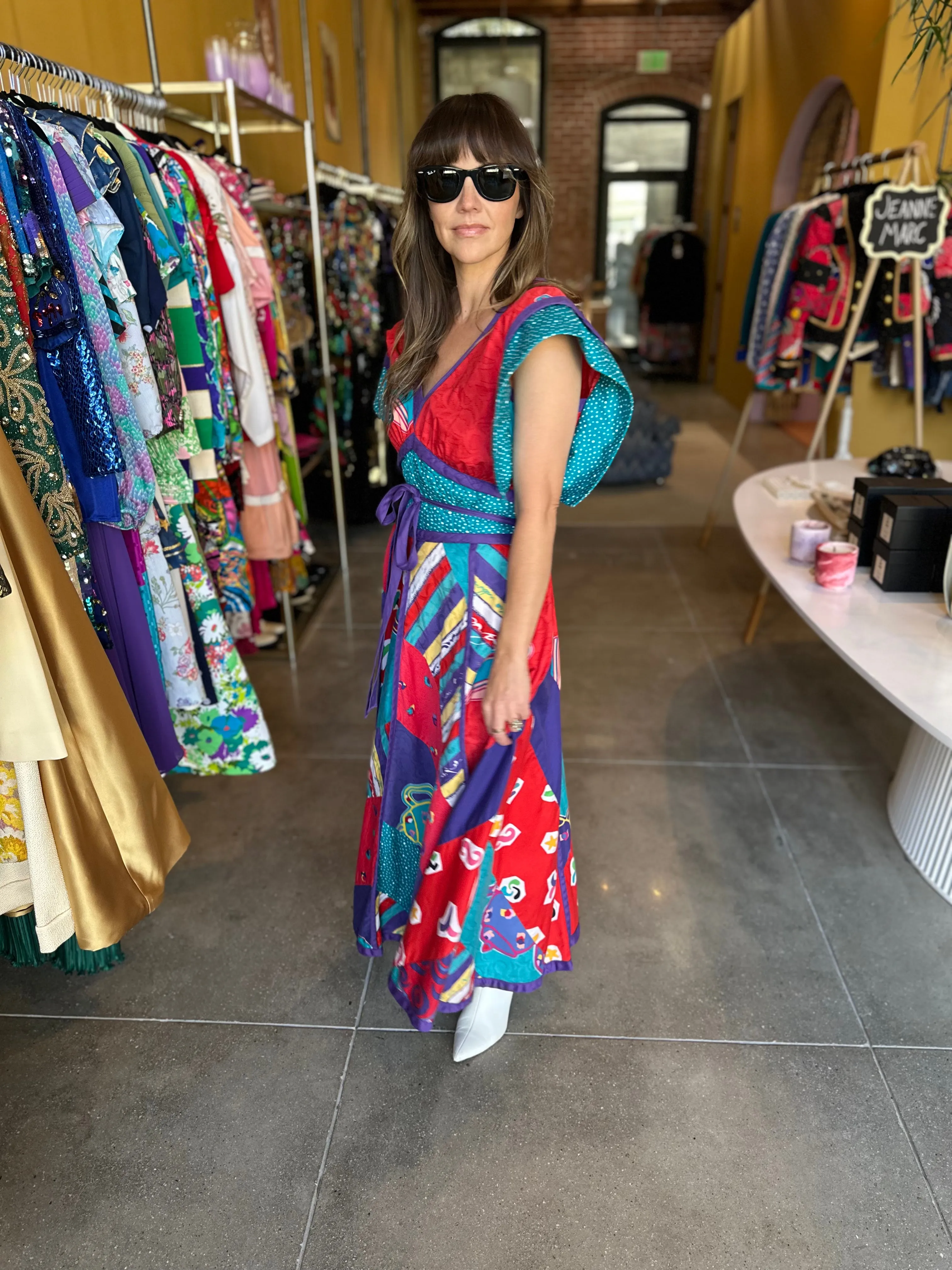 Jean Mark Wrap Dress