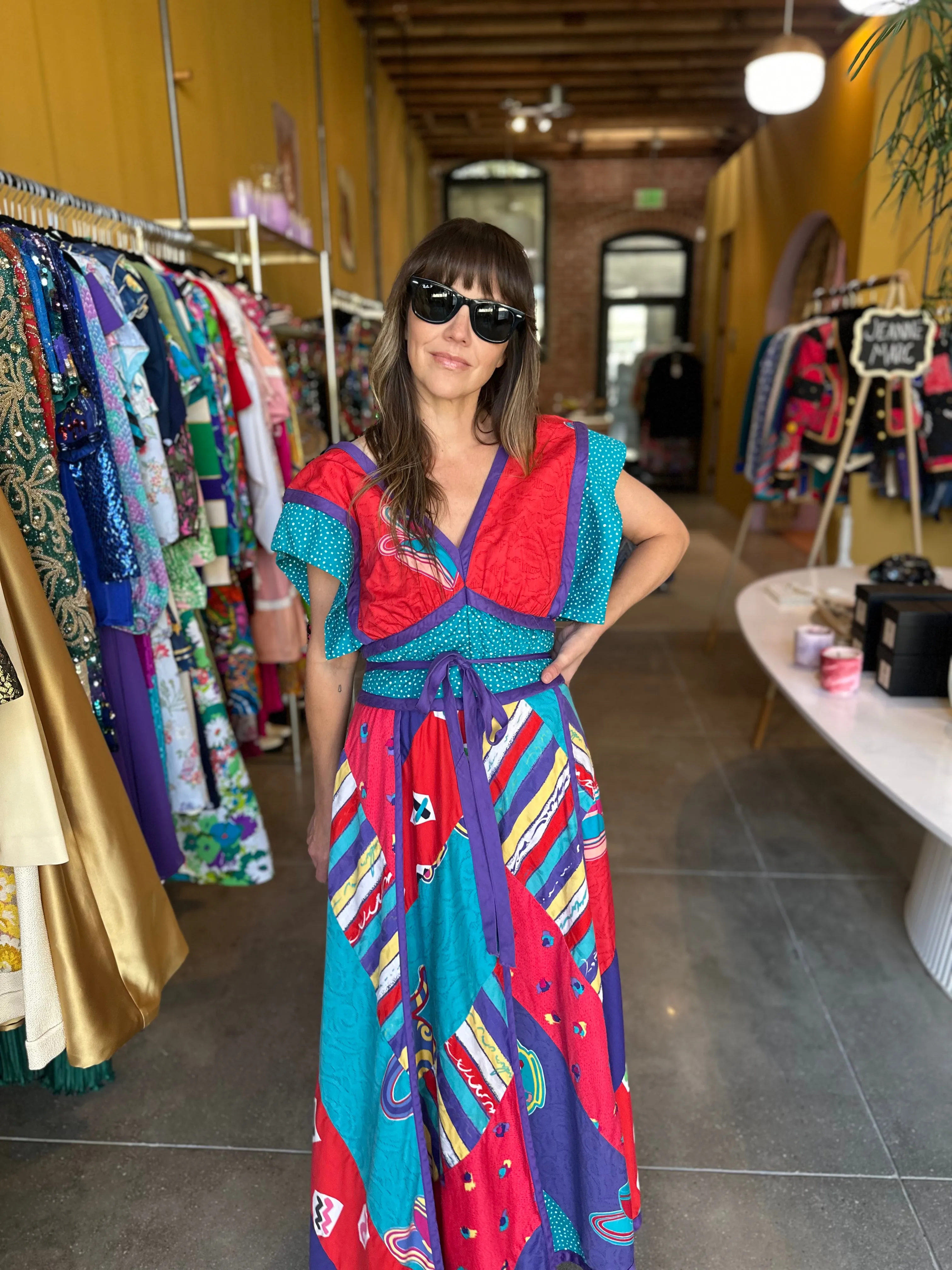 Jean Mark Wrap Dress