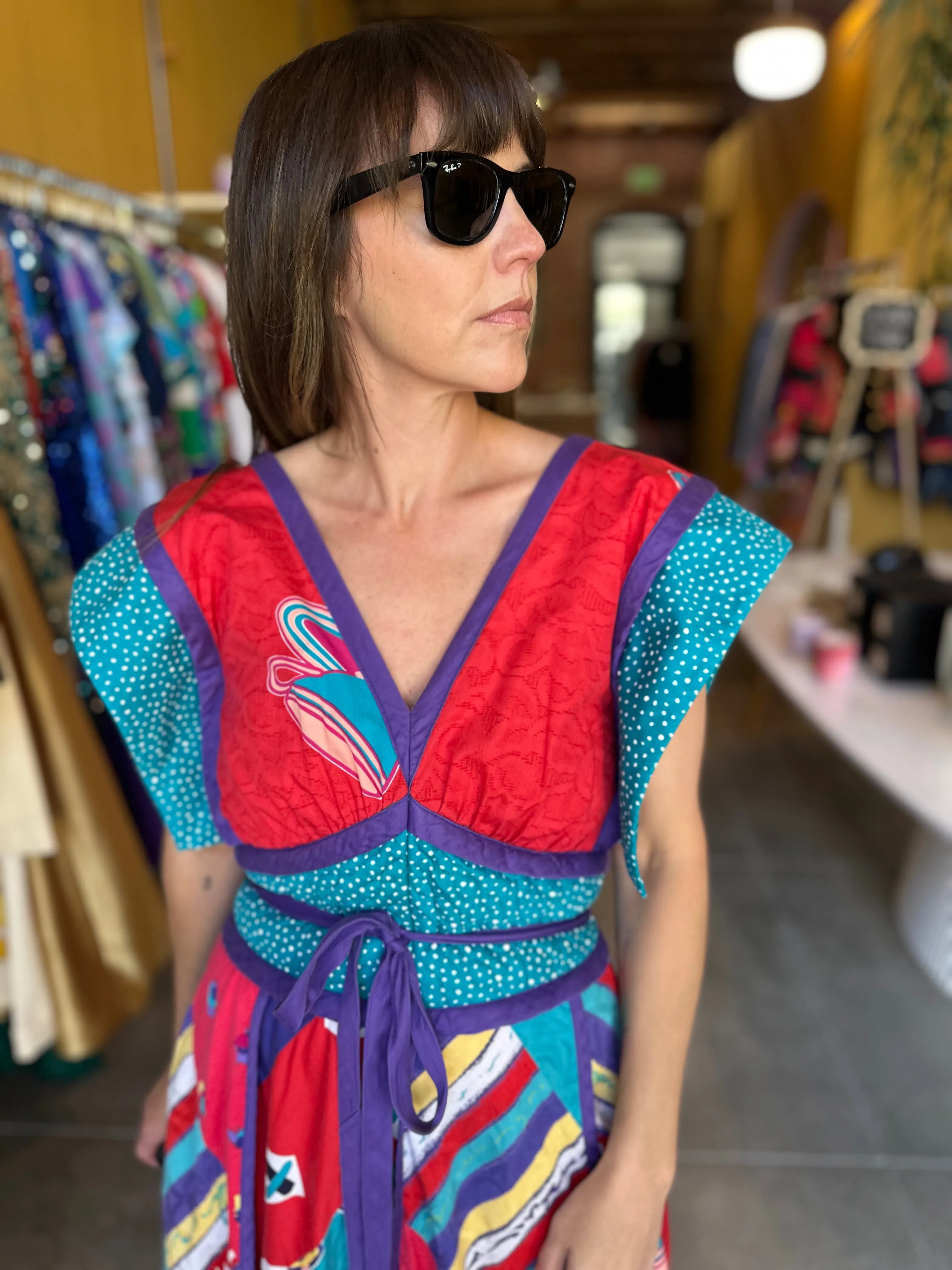 Jean Mark Wrap Dress