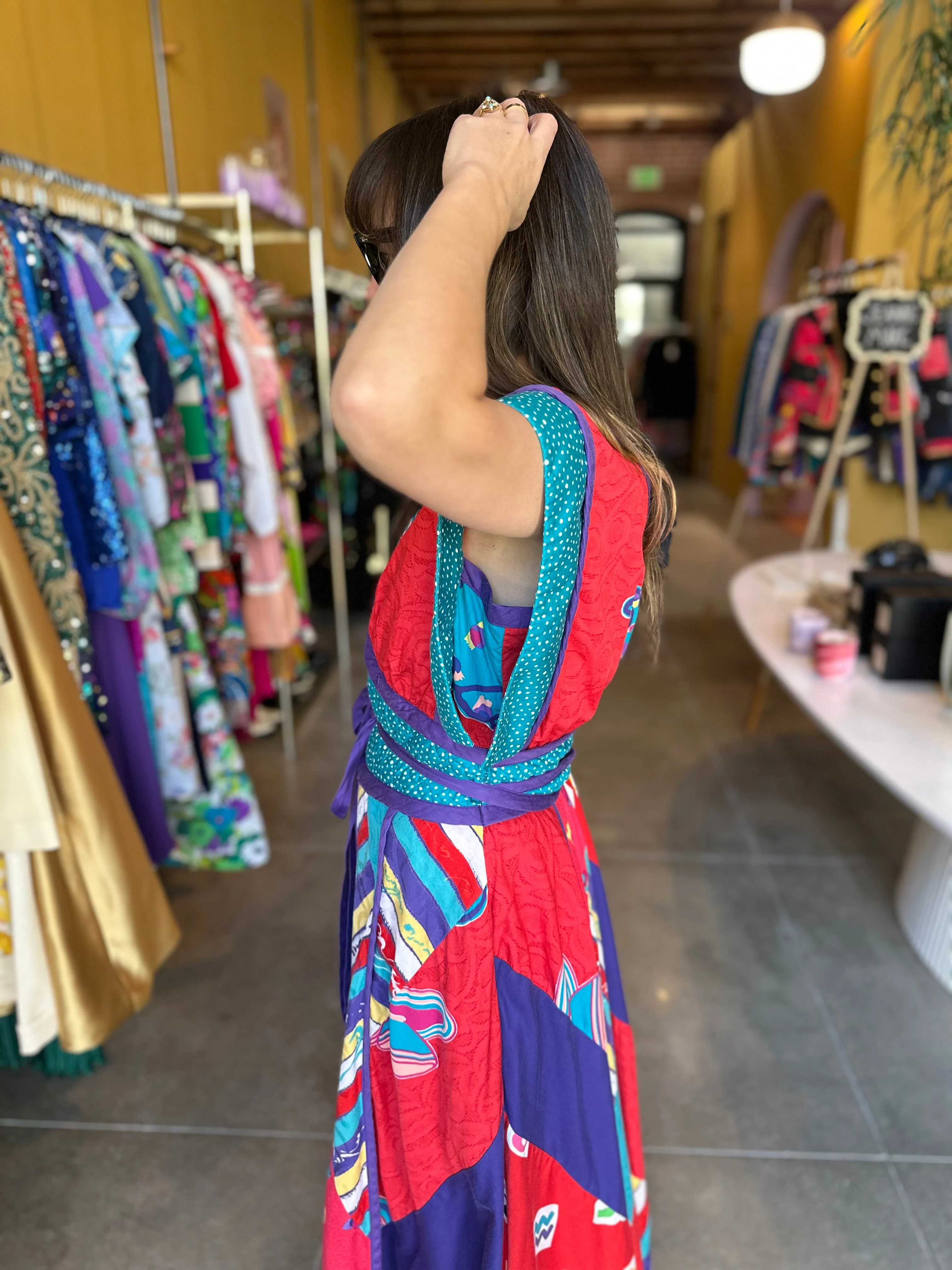 Jean Mark Wrap Dress