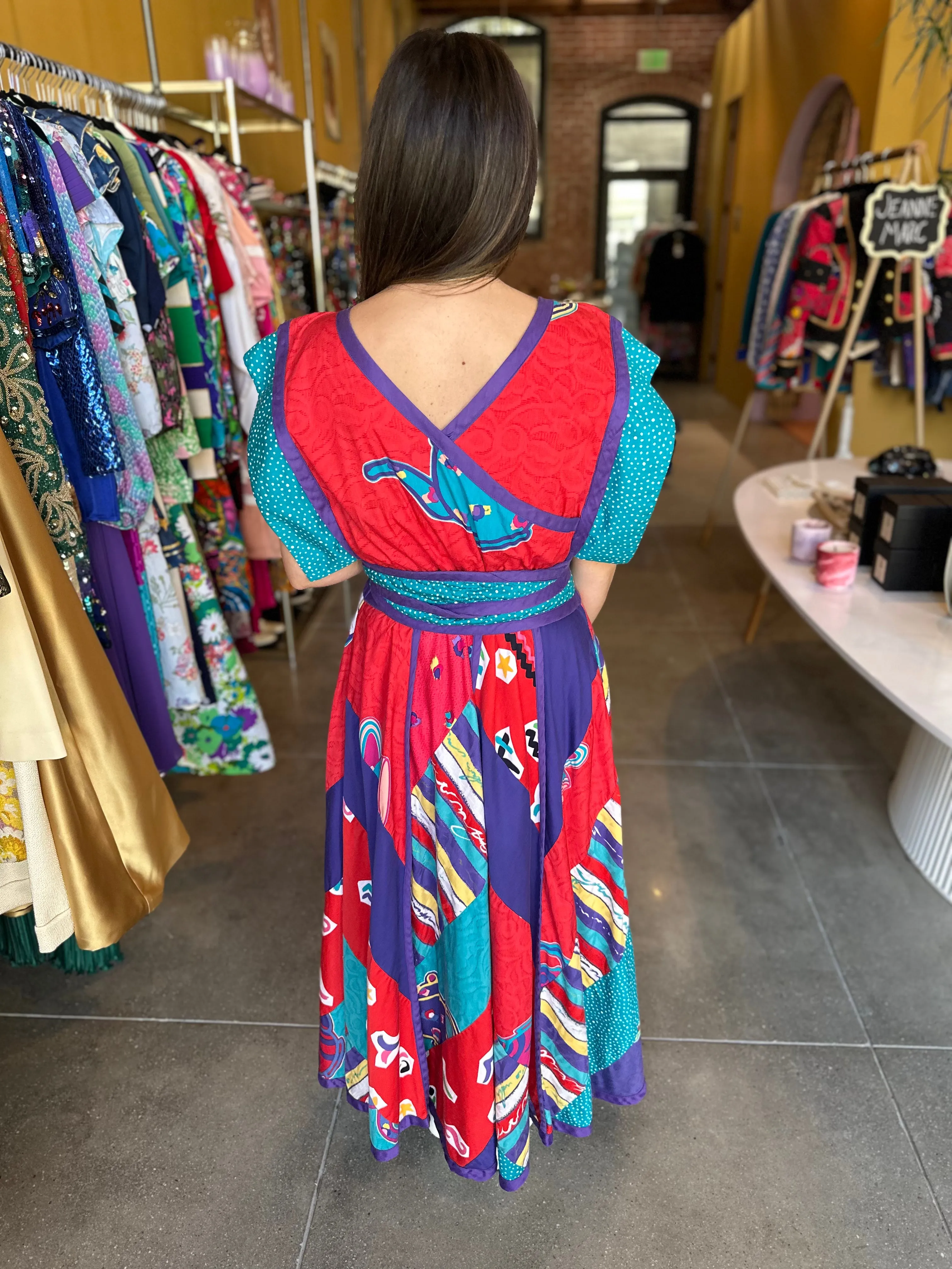 Jean Mark Wrap Dress