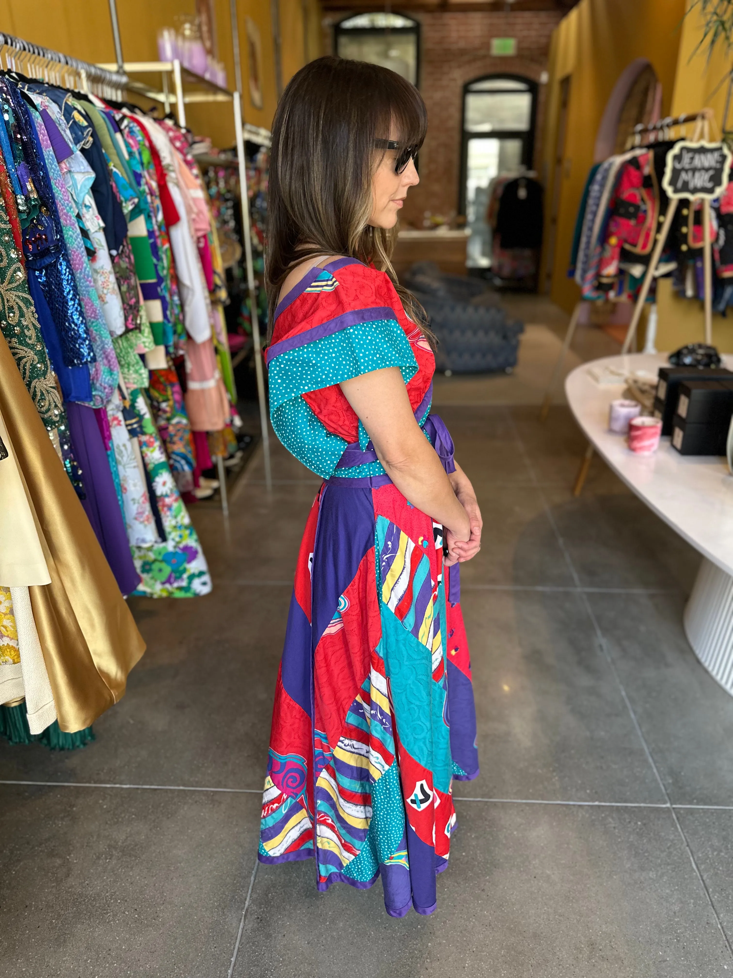 Jean Mark Wrap Dress