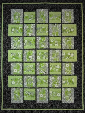 Line 'Em Up Quilt Pattern LOB-120 - Paper Pattern