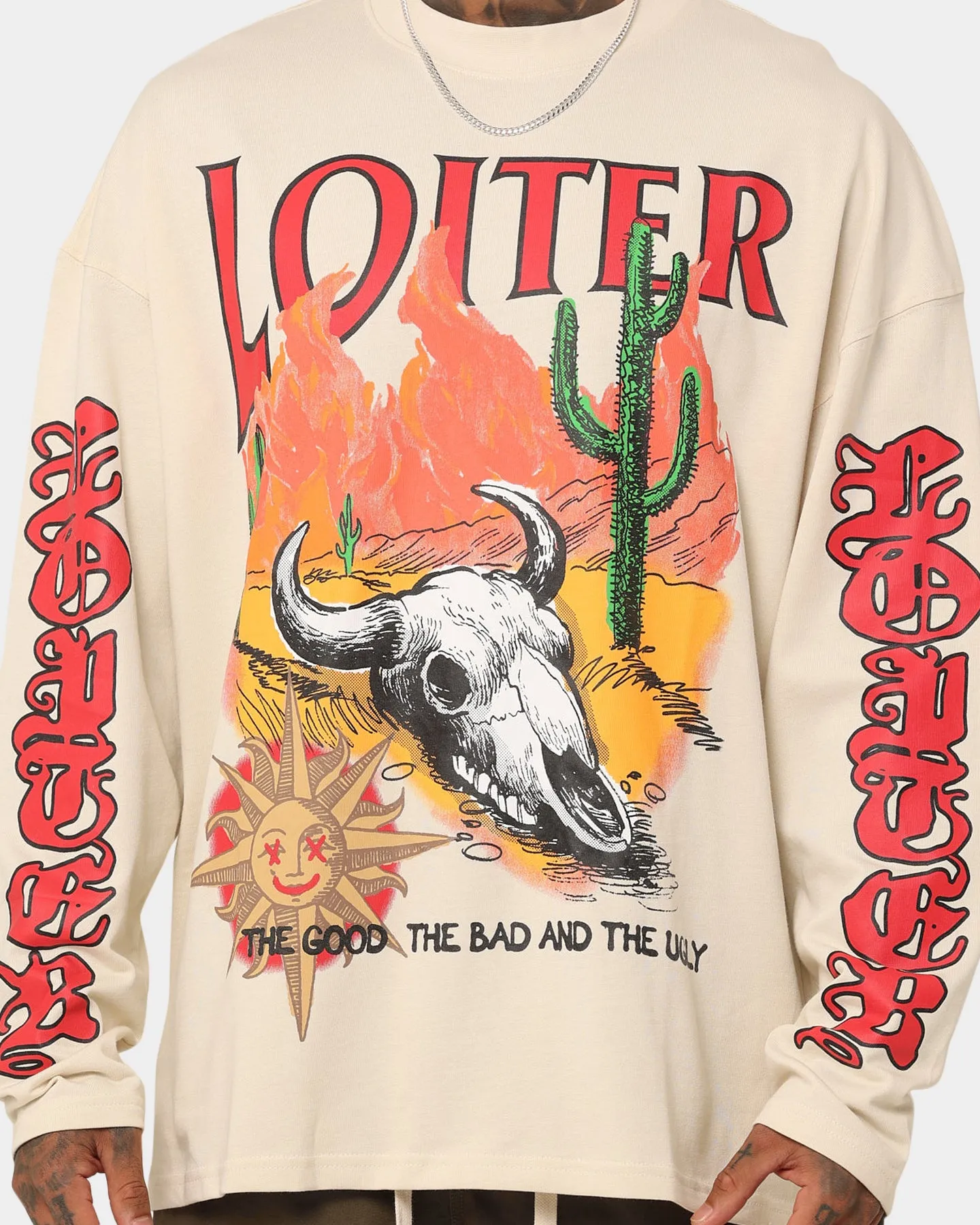 Loiter Rodeo T-Shirt Off White