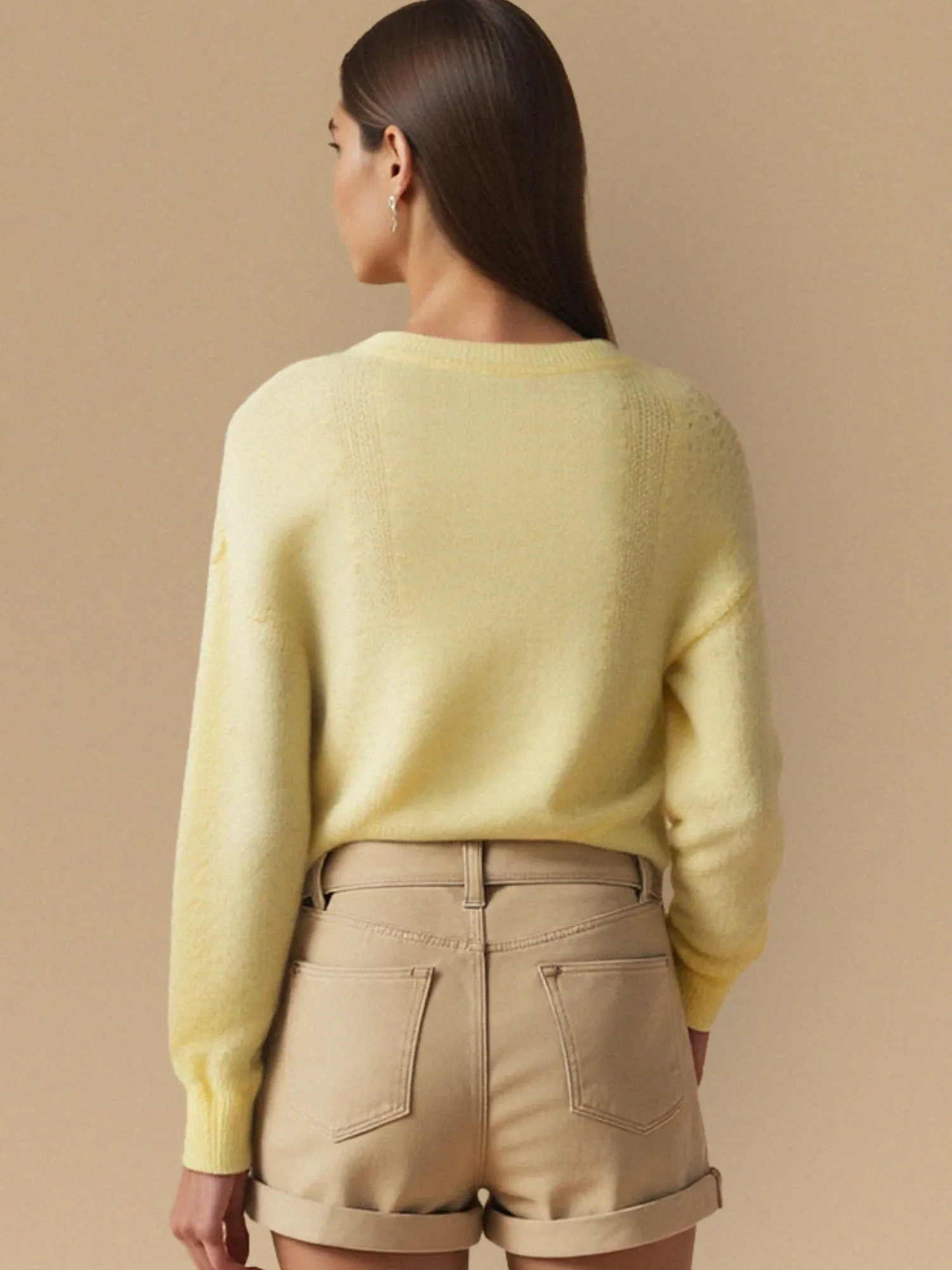 Long Sleeve Bobble Sweater