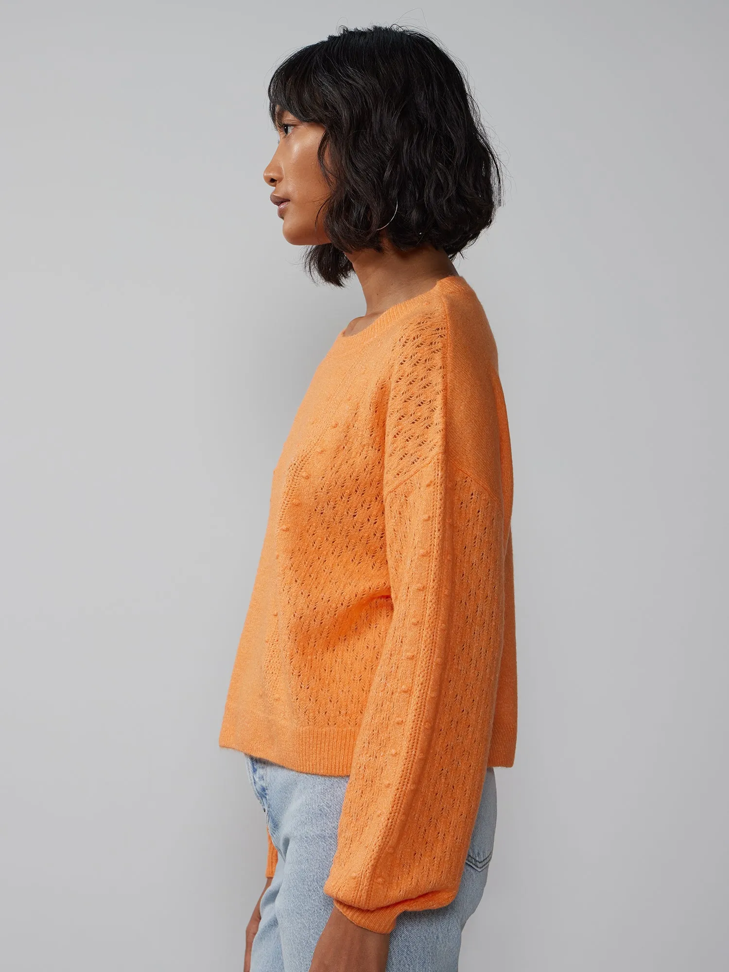 Long Sleeve Bobble Sweater