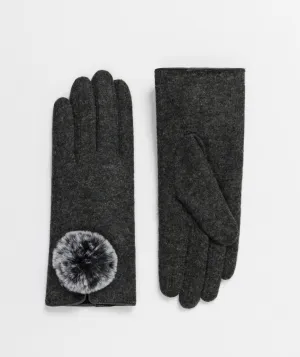 Lucia Gloves - Charcoal