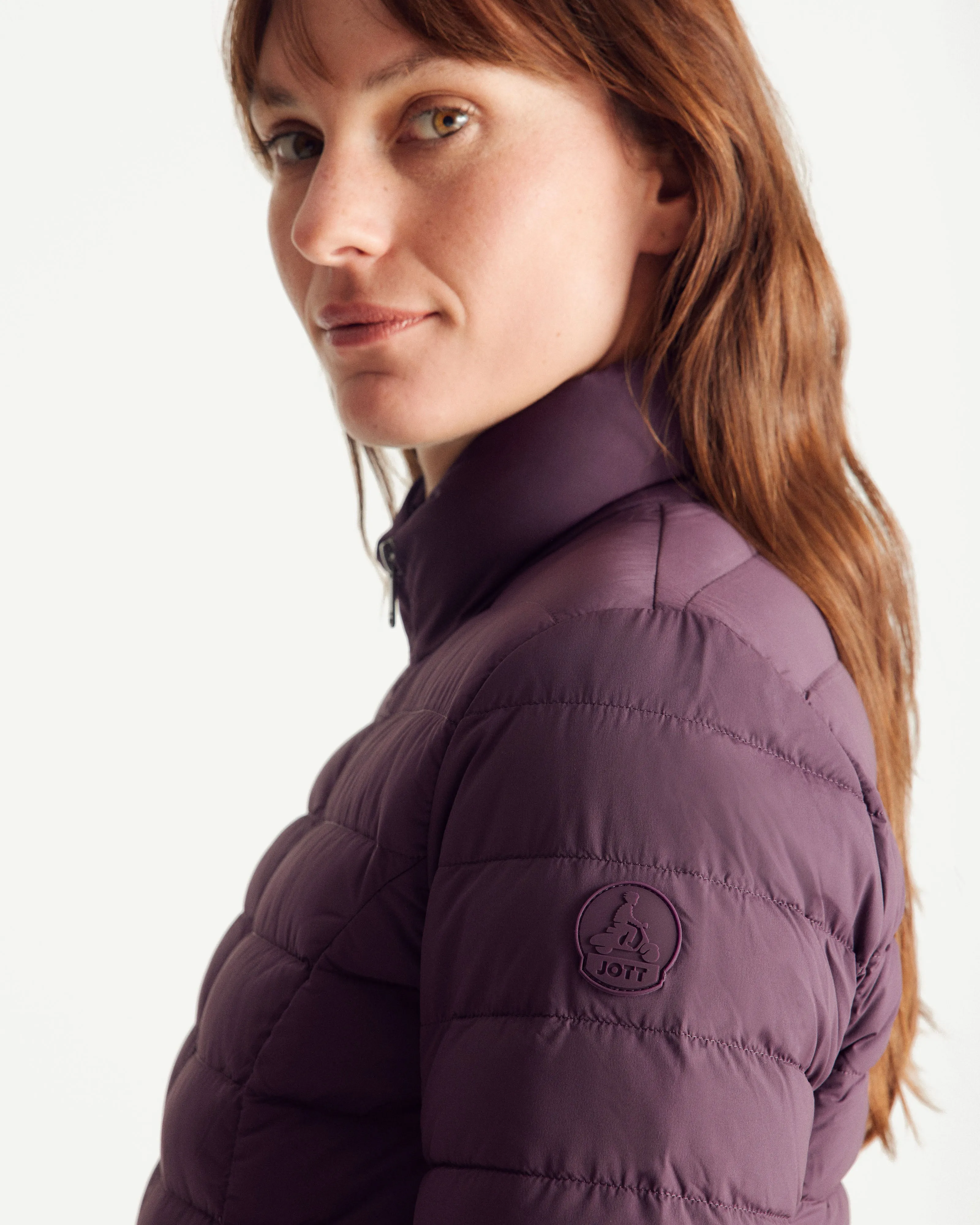 Maia light stretch winter jacket Fig