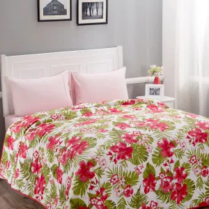 Malia Light Weight Extreme Winter Quilt Red