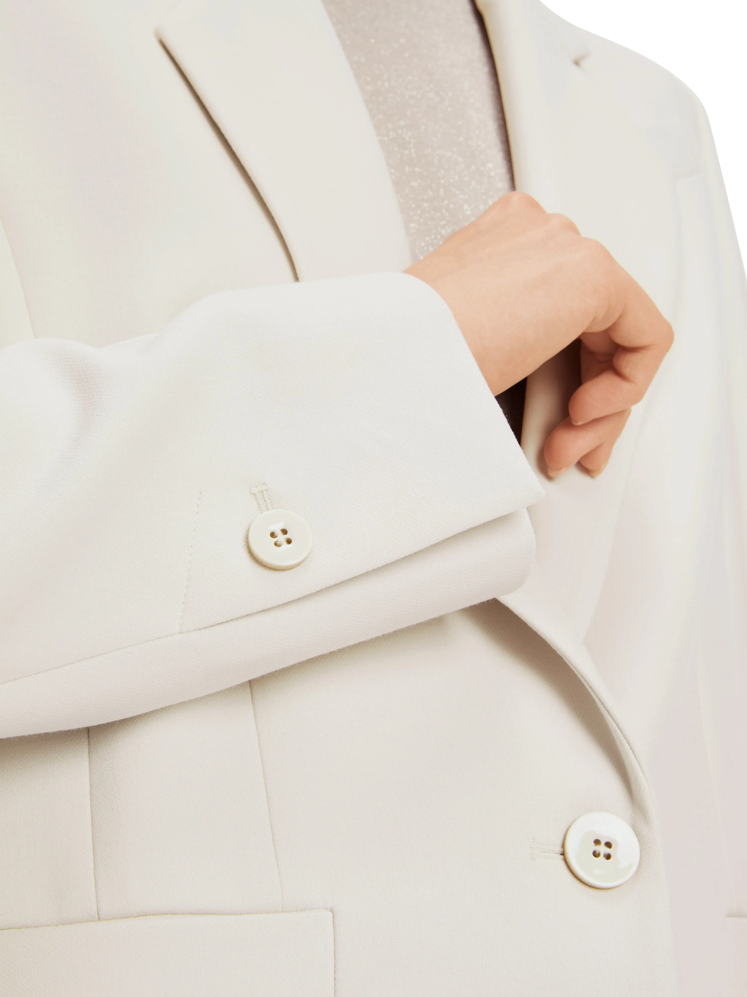 MARC CAIN Cream Blazer
