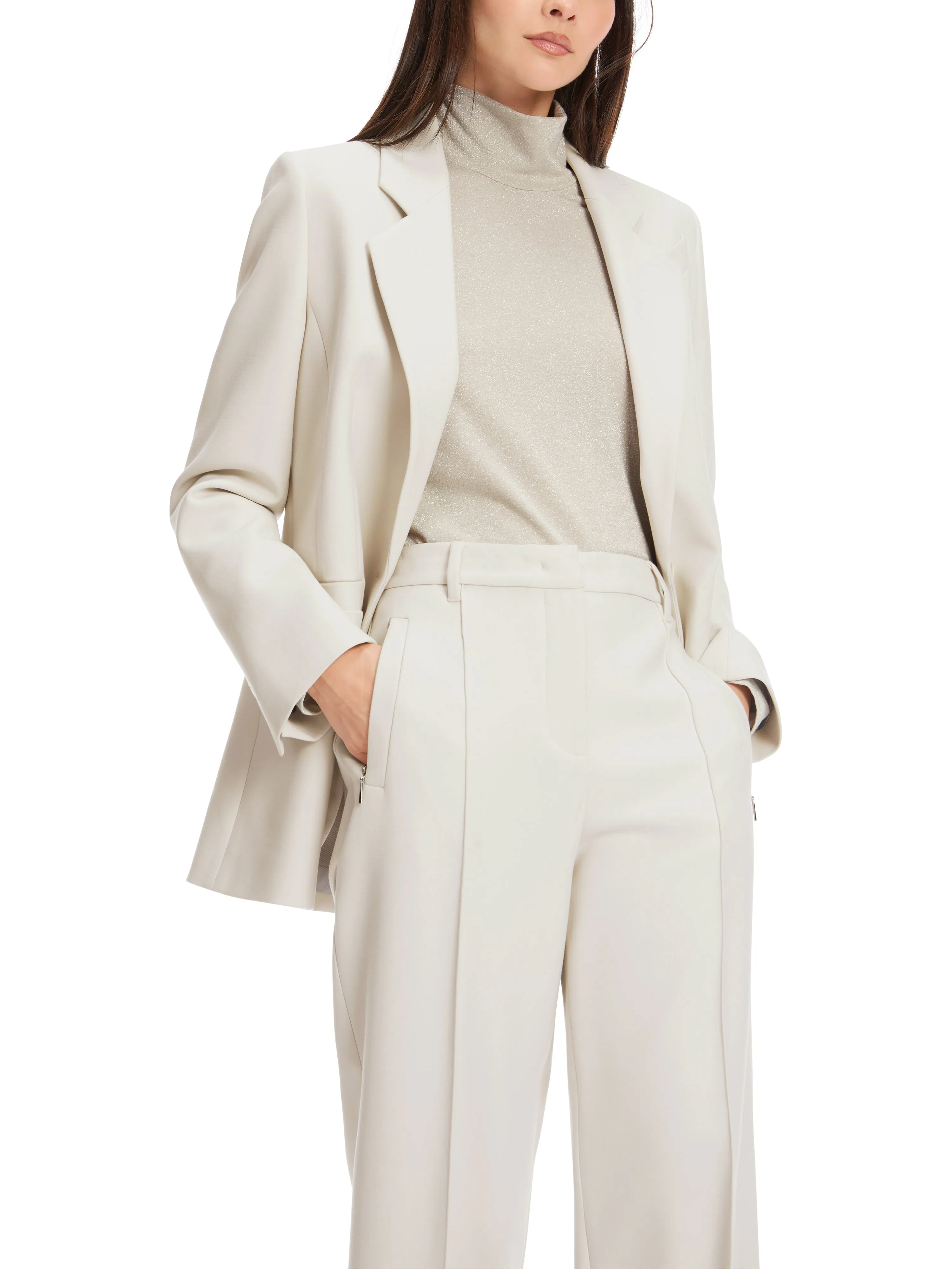 MARC CAIN Cream Blazer