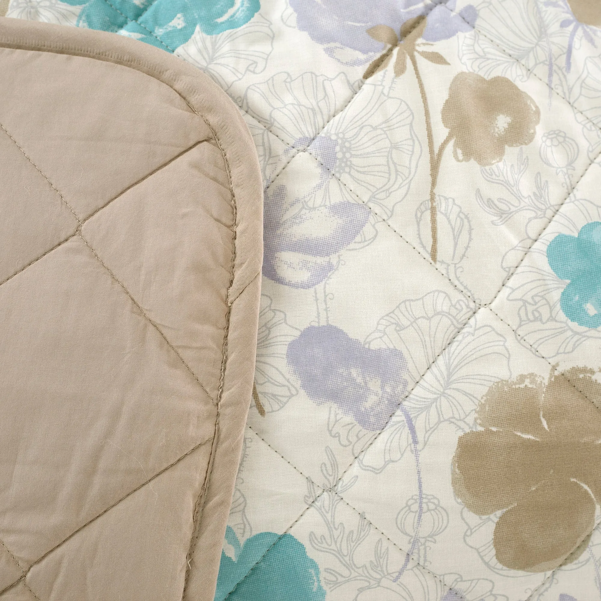 Medison Light Weight Extreme Winter Quilt Multi Pastel