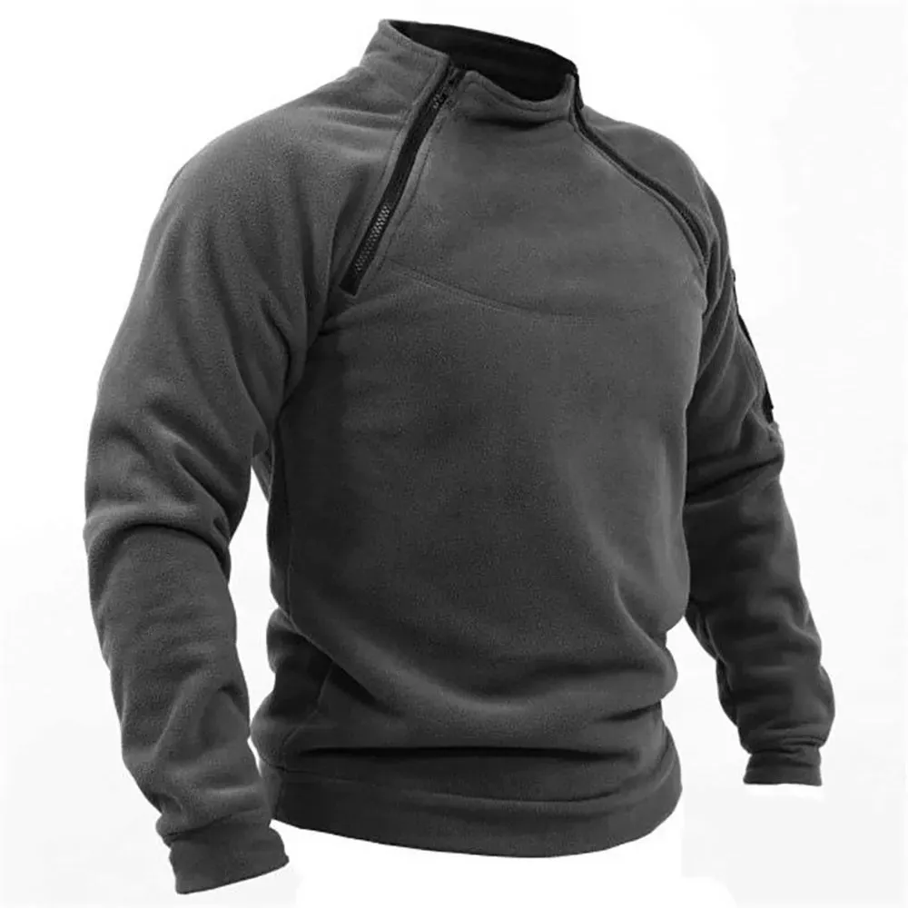 Men's Comfortable Warm Army Jumper | Ideal for Autumn/Winter
