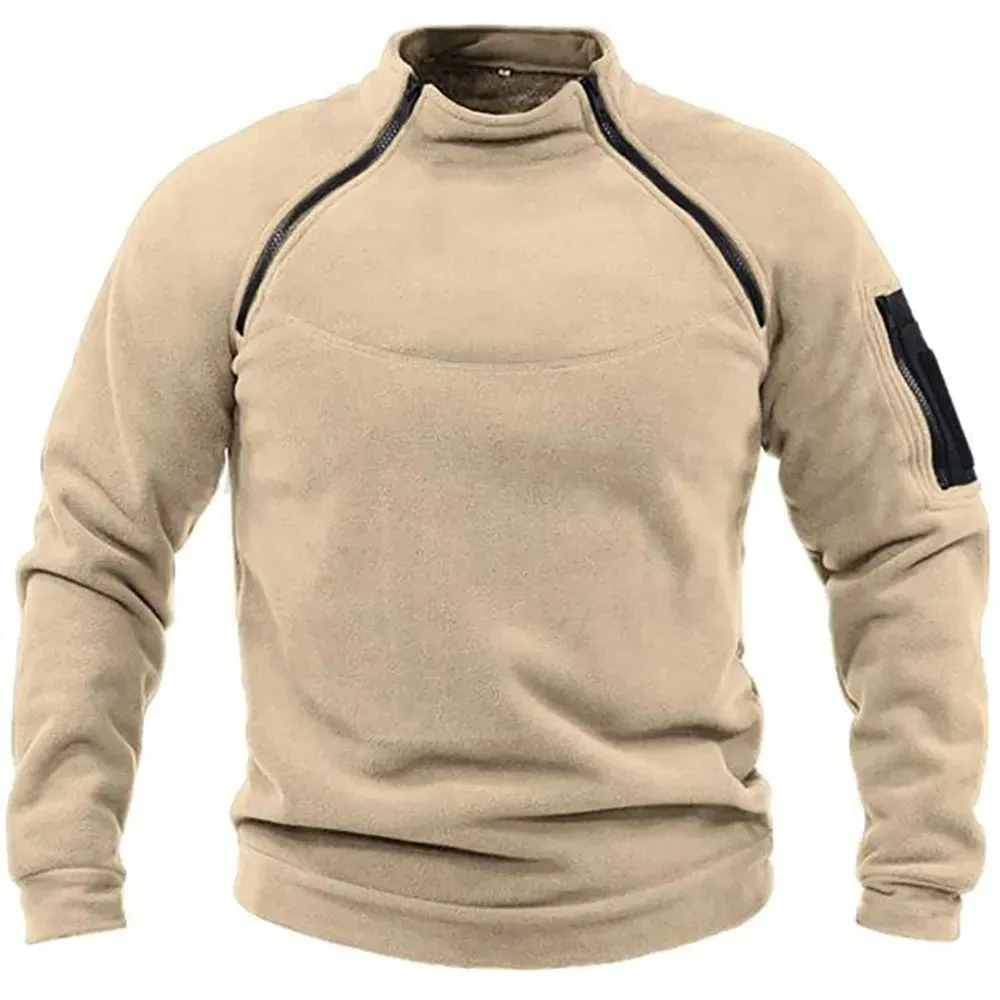Men's Comfortable Warm Army Jumper | Ideal for Autumn/Winter