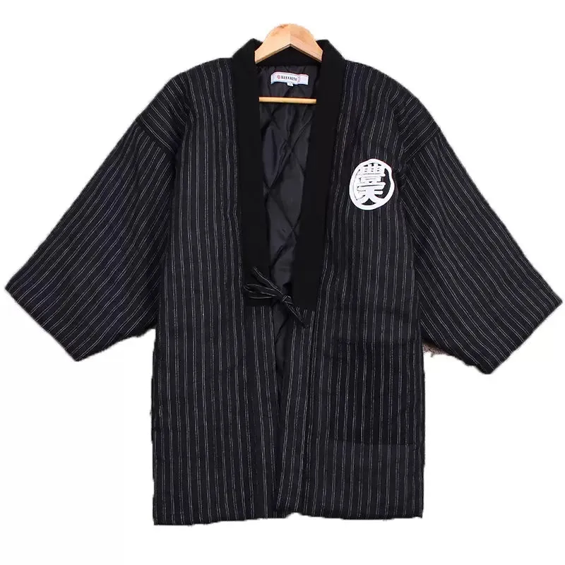 Men's Quilted Cotton Hanten