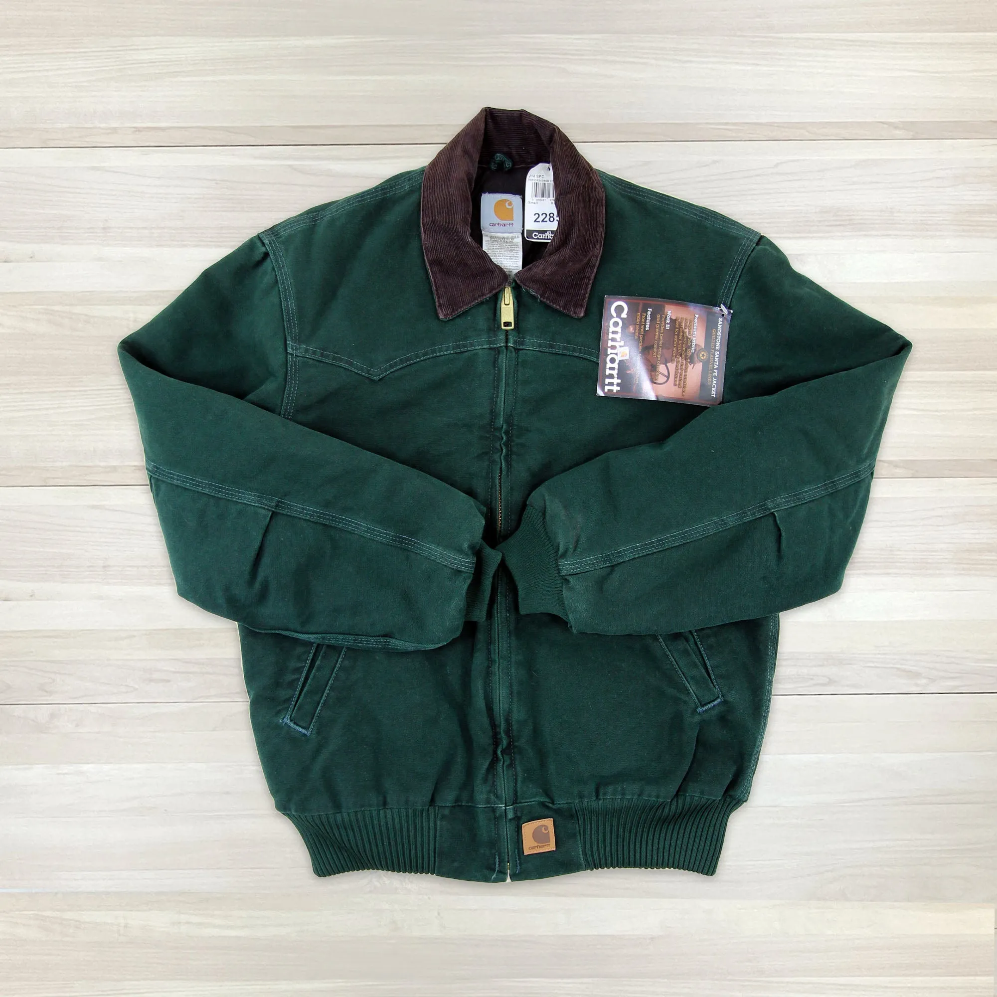 Men's Vintage Carhartt J14 SPC (Spruce) Santa Fe Jacket NWT - Small