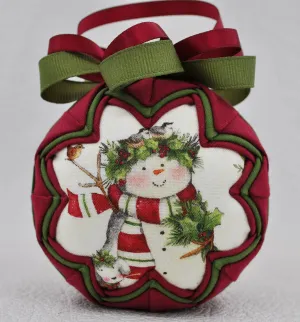 Merry Friends Quilted Ornament