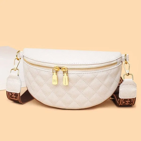 Myra Quilted Leather Crescent Sling Bag *Online Only*