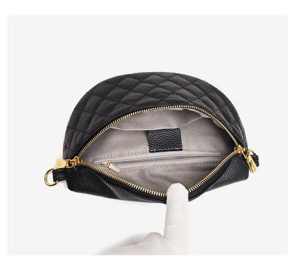 Myra Quilted Leather Crescent Sling Bag *Online Only*