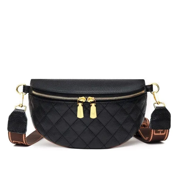 Myra Quilted Leather Crescent Sling Bag *Online Only*
