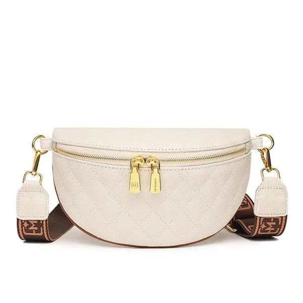 Myra Quilted Leather Crescent Sling Bag *Online Only*