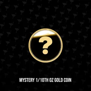 Mystery Gold Coin 1/10th oz