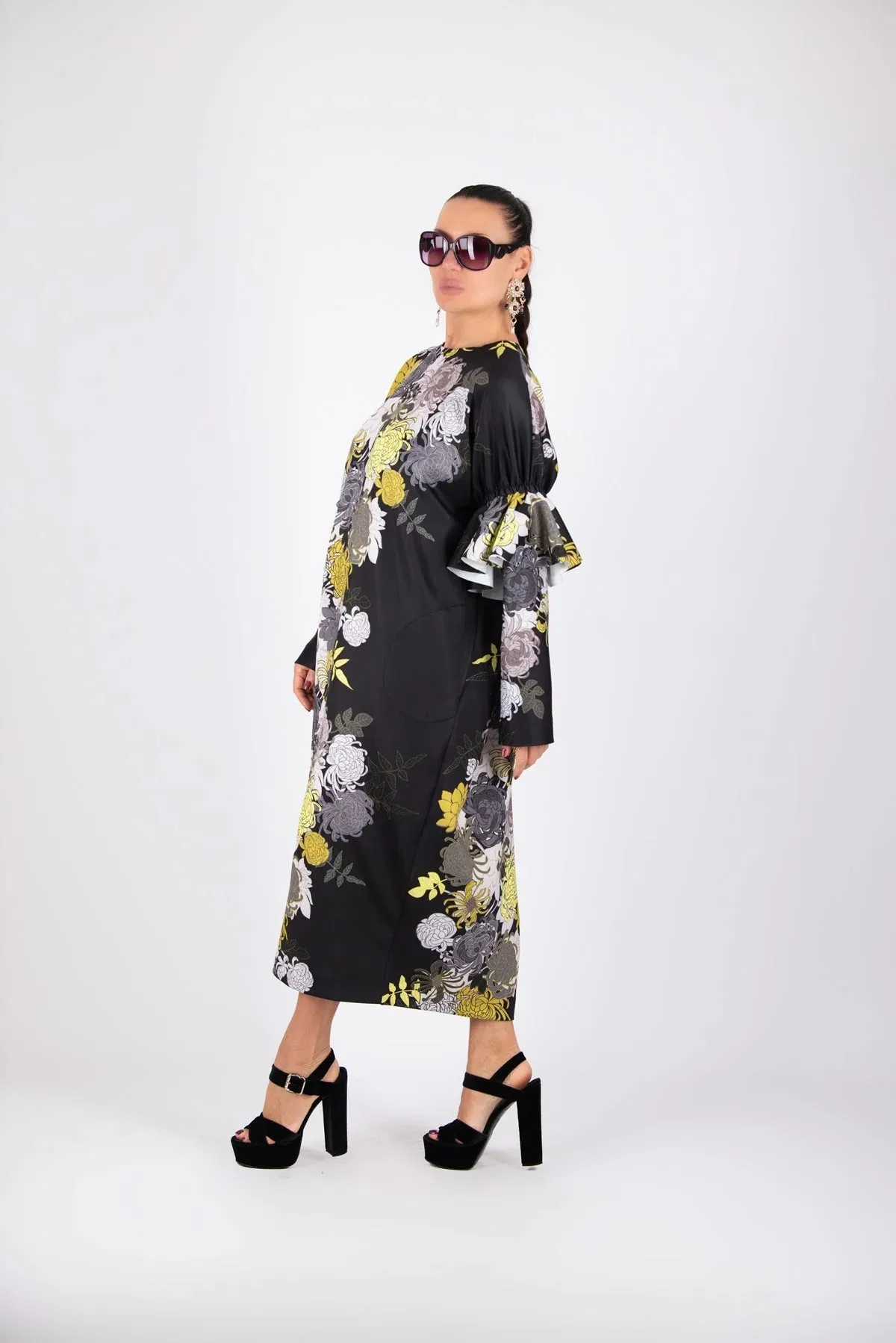 NOA Long Neoprene Winter Dress