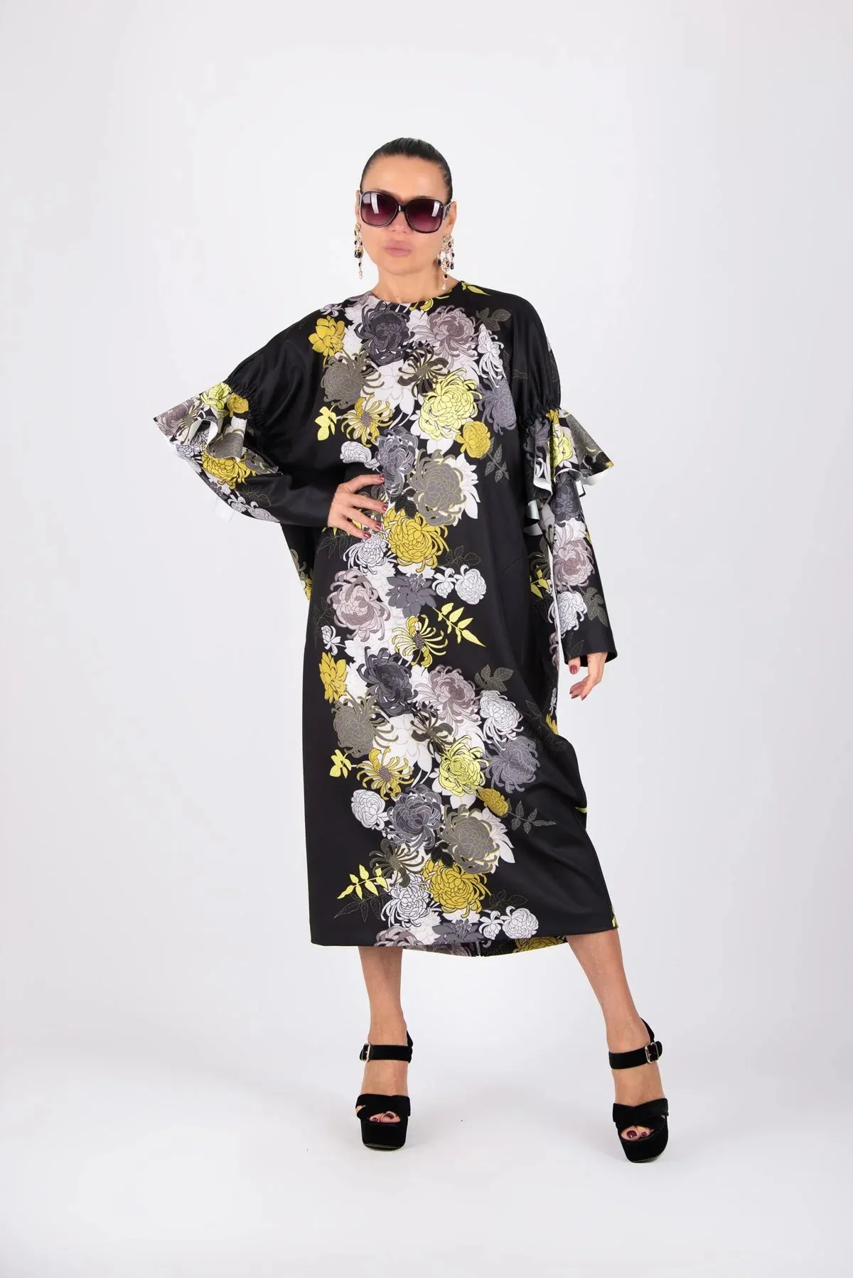 NOA Long Neoprene Winter Dress