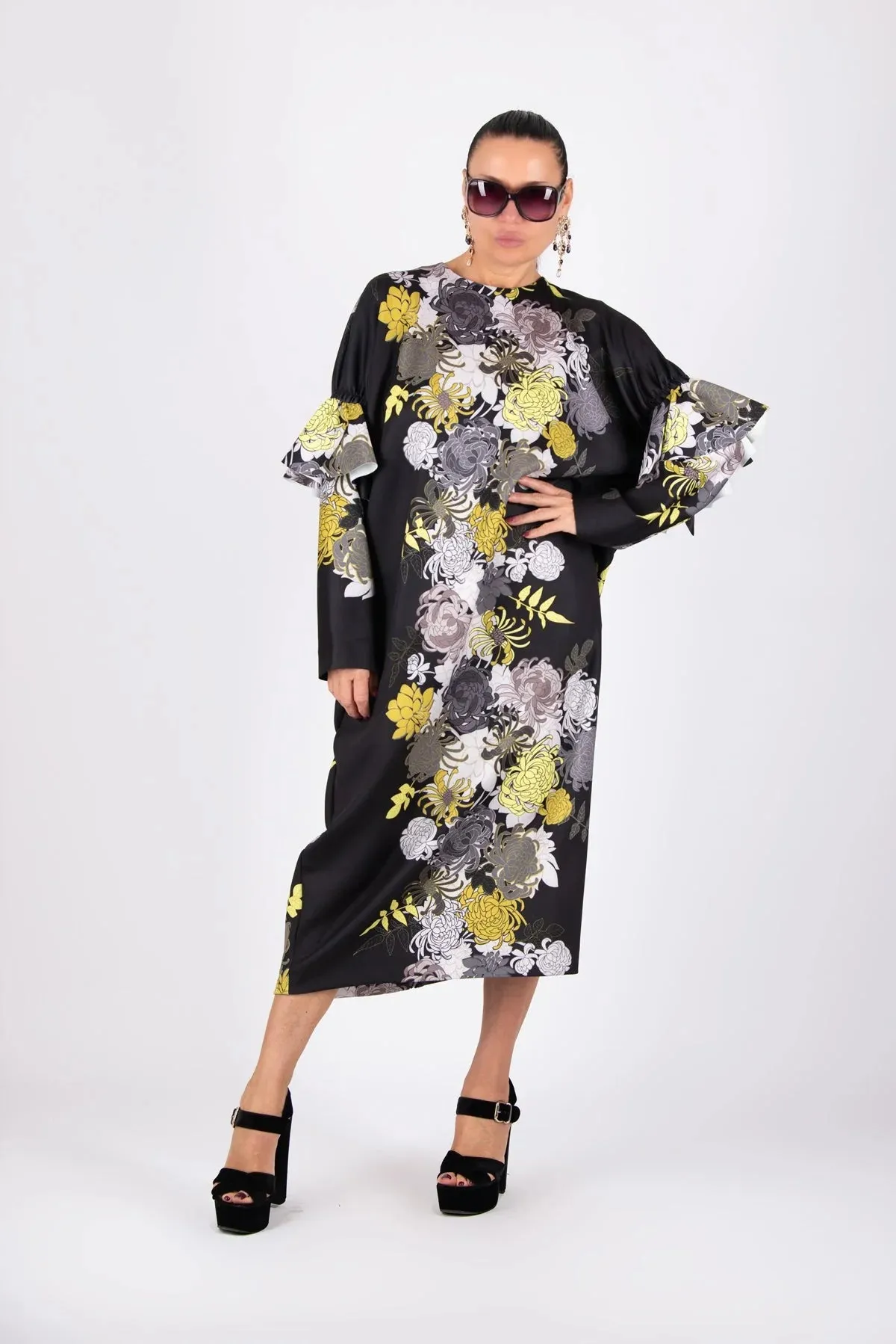NOA Long Neoprene Winter Dress