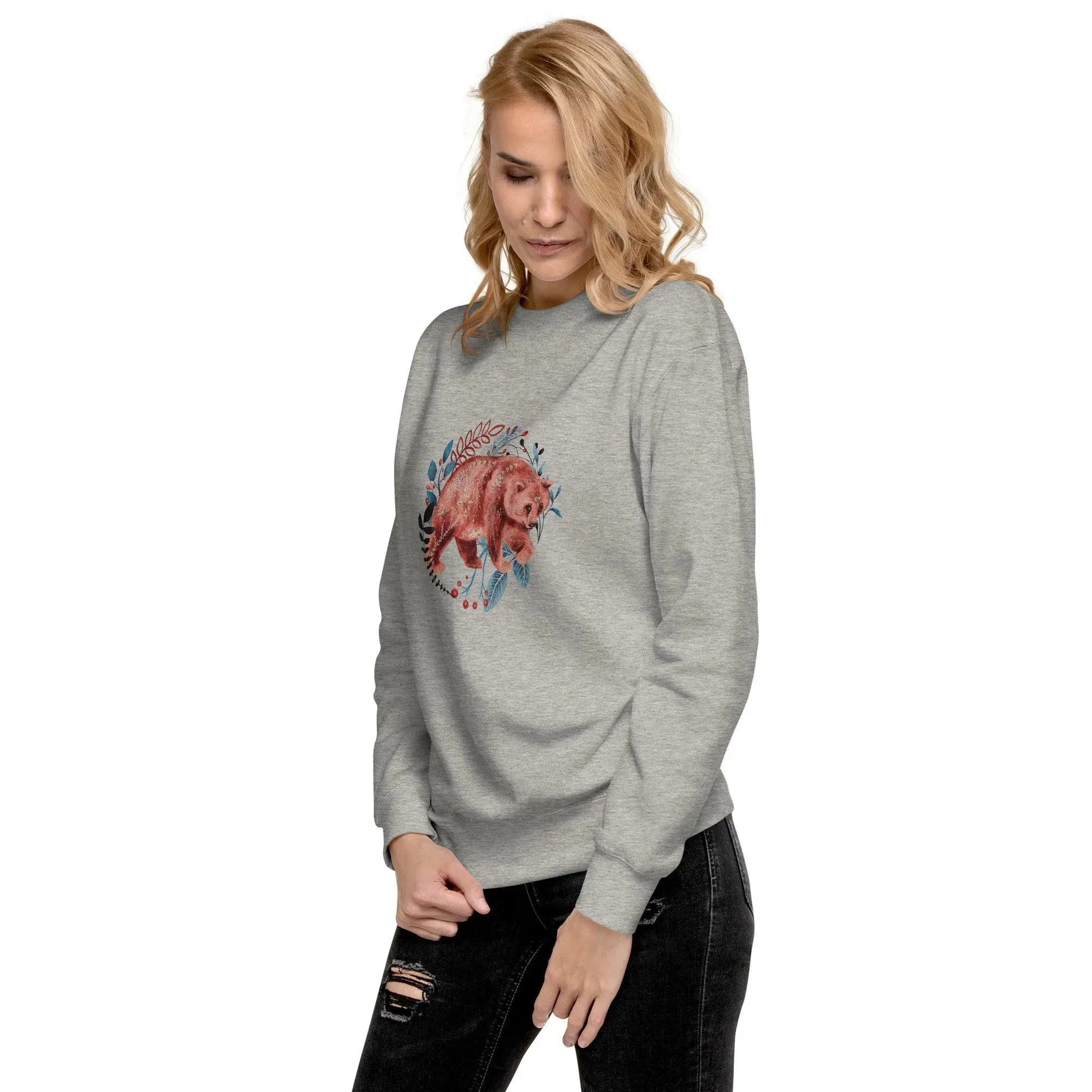 Nordic Winter Sweatshirt - Bear