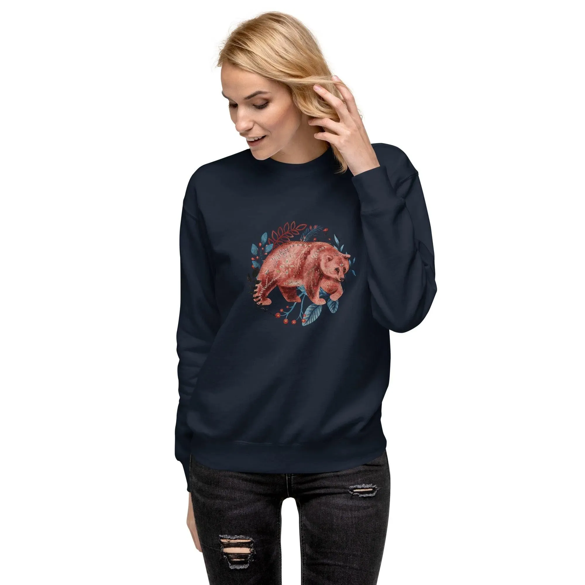 Nordic Winter Sweatshirt - Bear