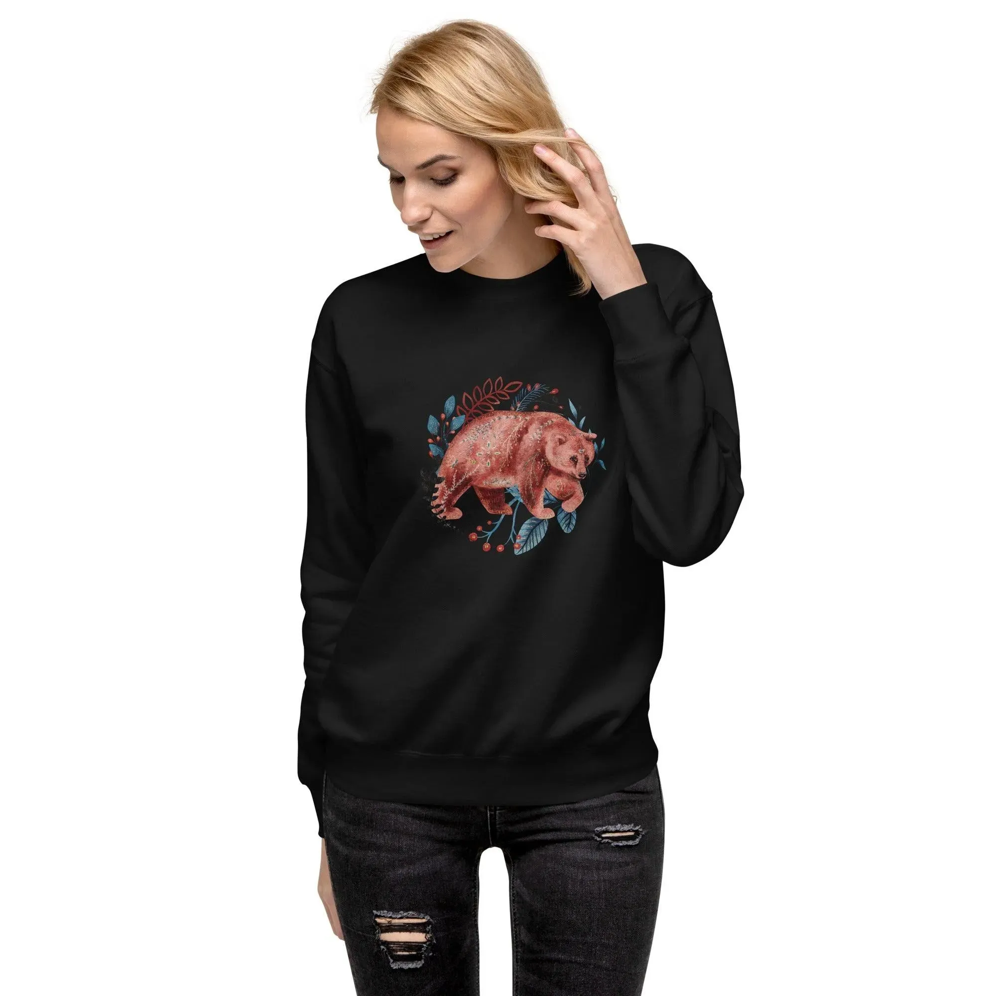 Nordic Winter Sweatshirt - Bear