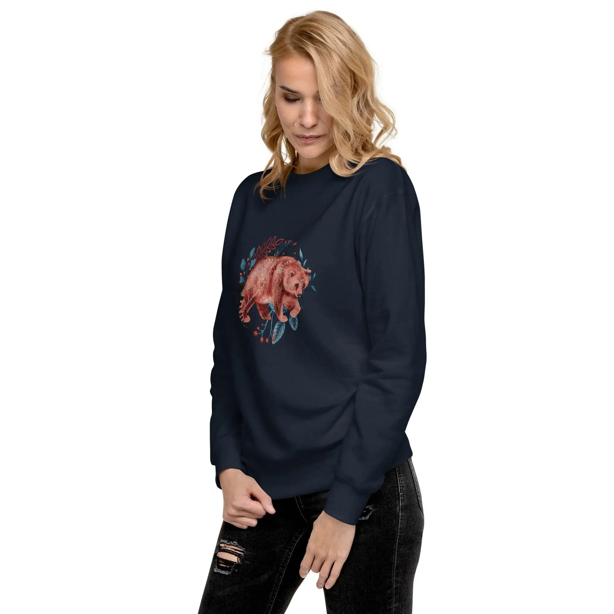 Nordic Winter Sweatshirt - Bear