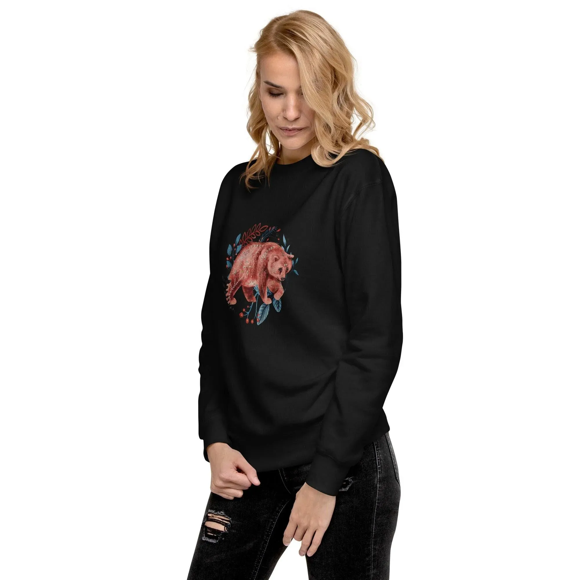 Nordic Winter Sweatshirt - Bear