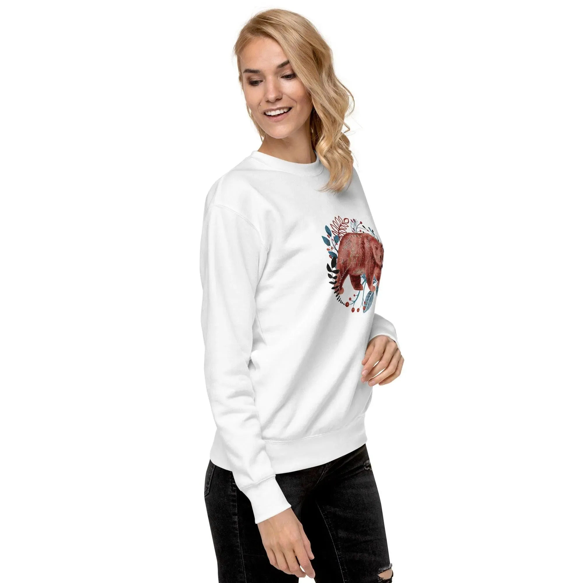 Nordic Winter Sweatshirt - Bear