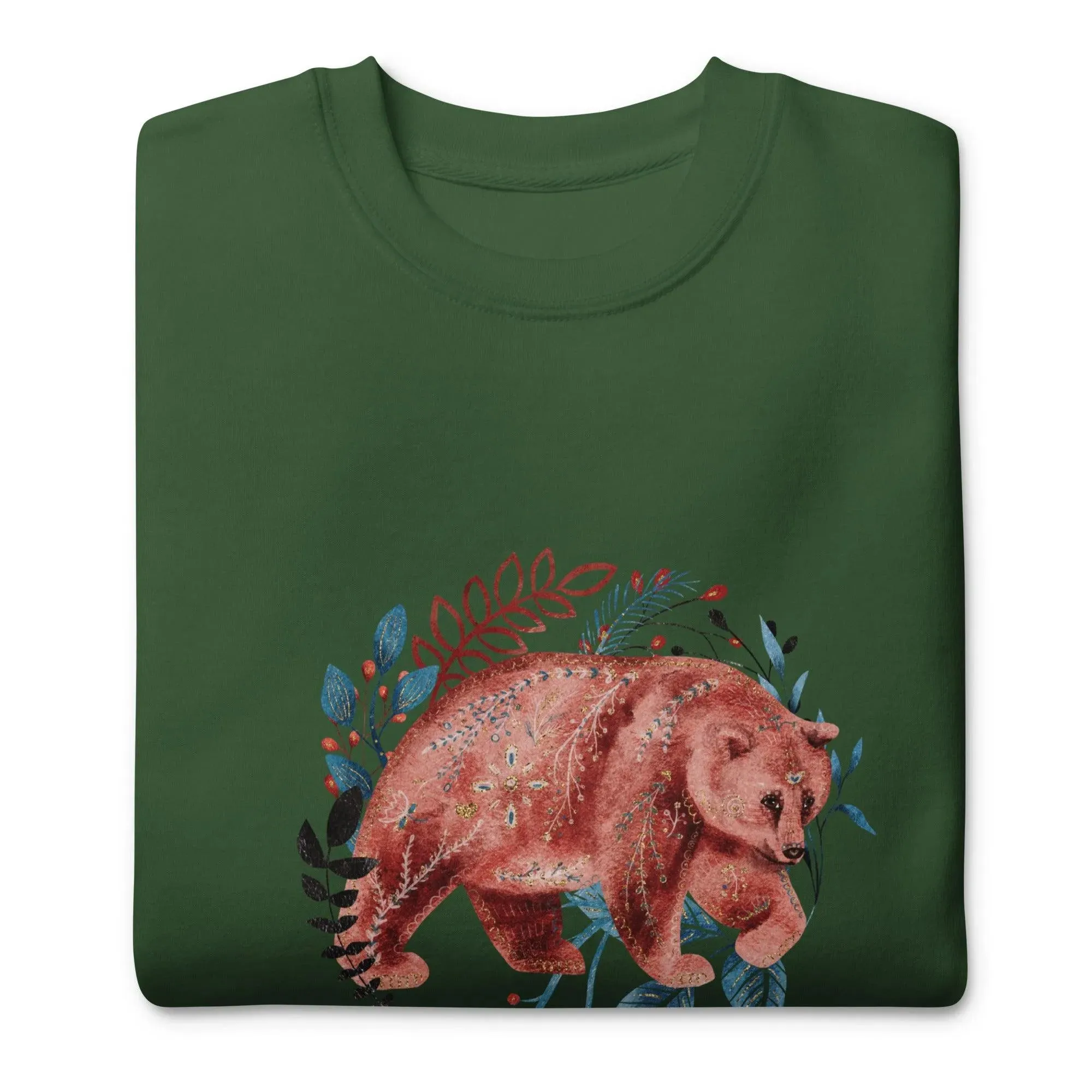 Nordic Winter Sweatshirt - Bear