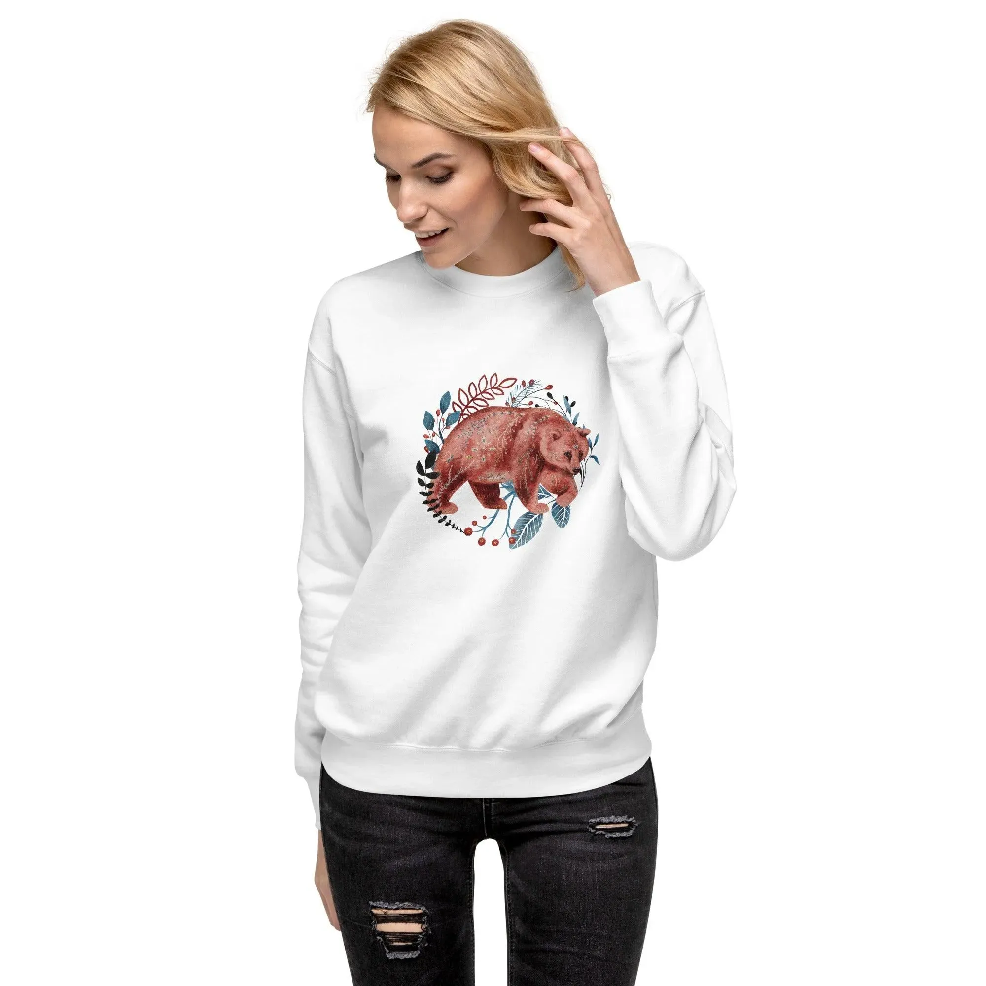 Nordic Winter Sweatshirt - Bear